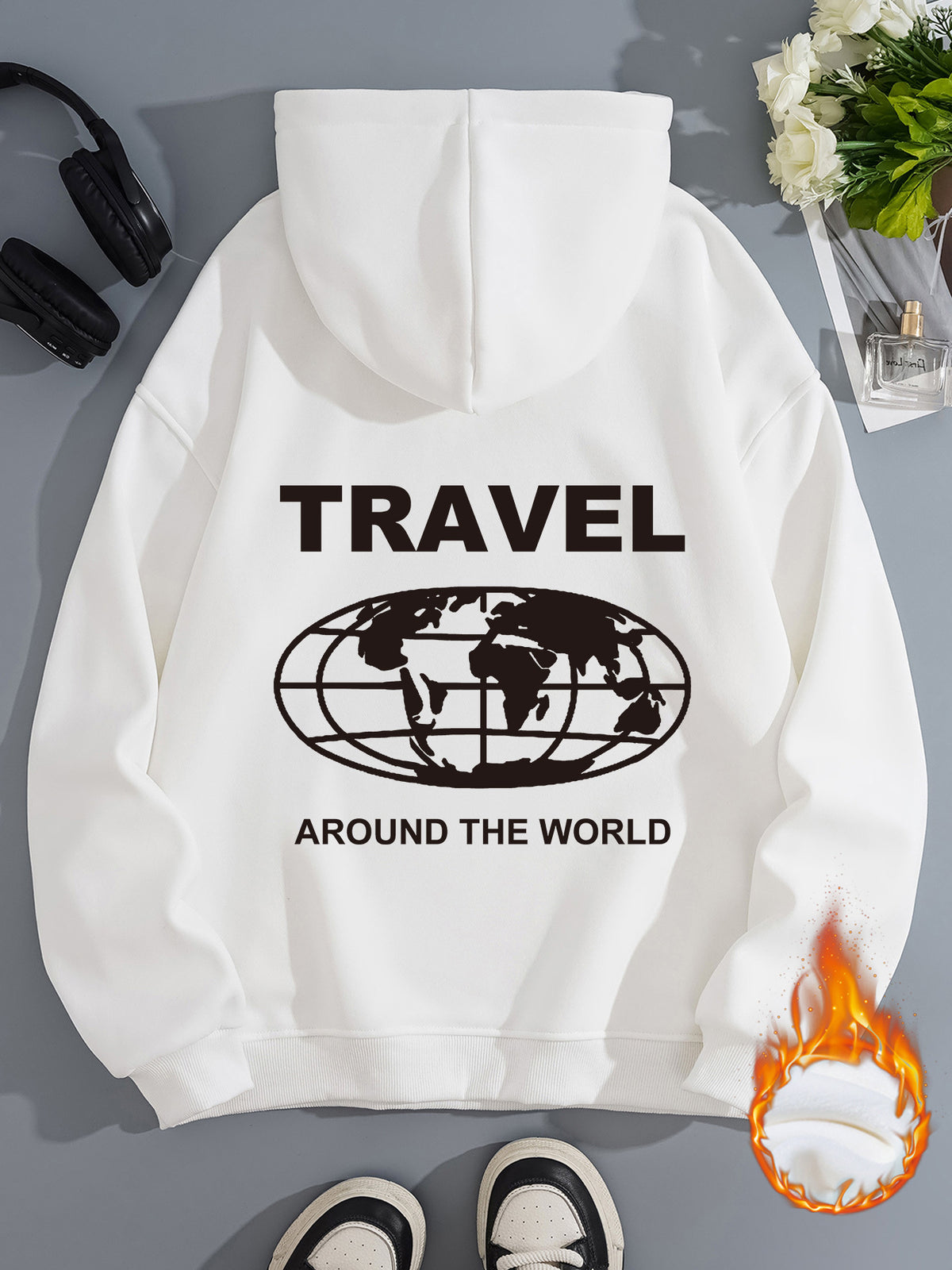 Sweatshirt Earth TRAVEL print